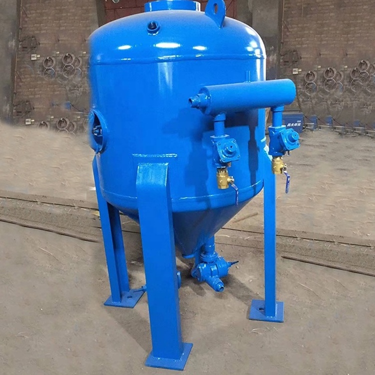 Water Sand Blasting Machine With Sandblasting Hoppers