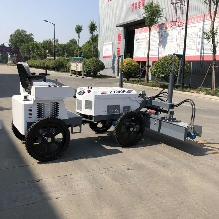 Laser scanning concrete paver concrete paving smooth machinery