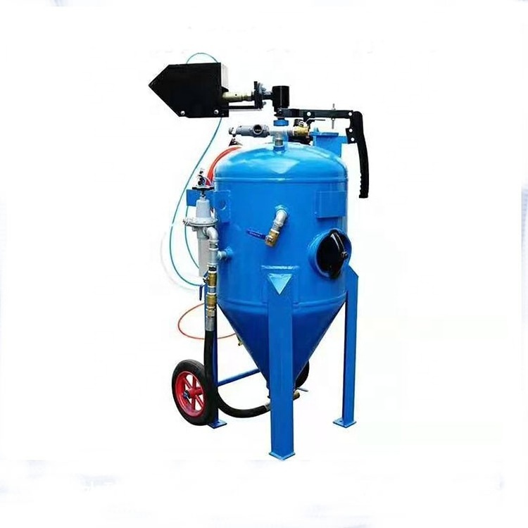 Water Sand Blasting Machine With Sandblasting Hoppers