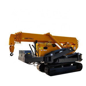 Small crawler spider crane 360 degree 5.5T lfting tower crawler structure mini spider crane