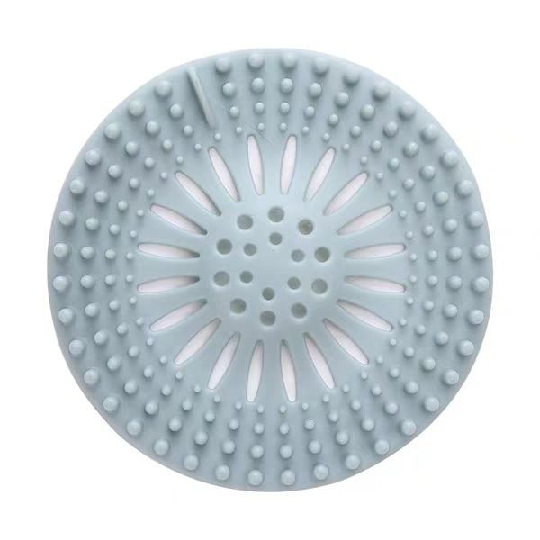 Anti-blocking new silicone floor drain filter plug sink drain filter screen toilet hair filter plug