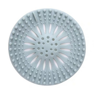 Anti-blocking new silicone floor drain filter plug sink drain filter screen toilet hair filter plug