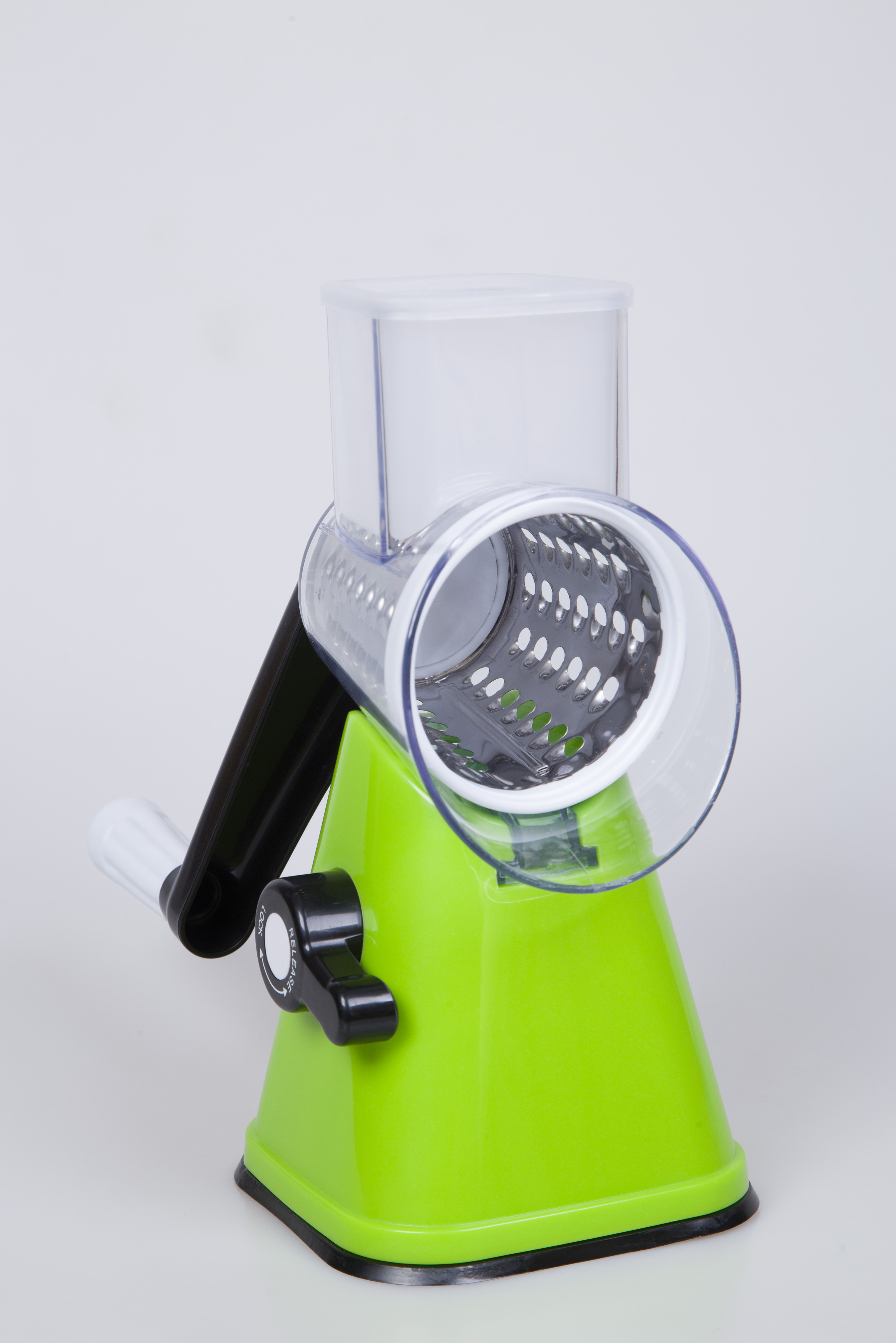 Multifunctional Manual Slicer Vegetable Shredder 3 Interchangeable Rotary Cheese Grater Mondoline Slicer Kitchen Gadget PP Fruit