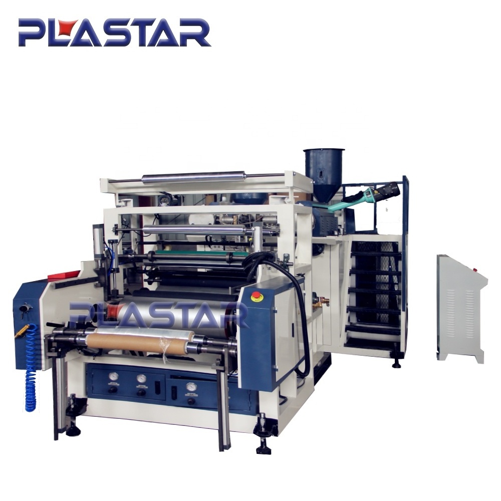 PLASTAR Automatic Polyethylene Film Production Line Three Layer Stretch Film Machine