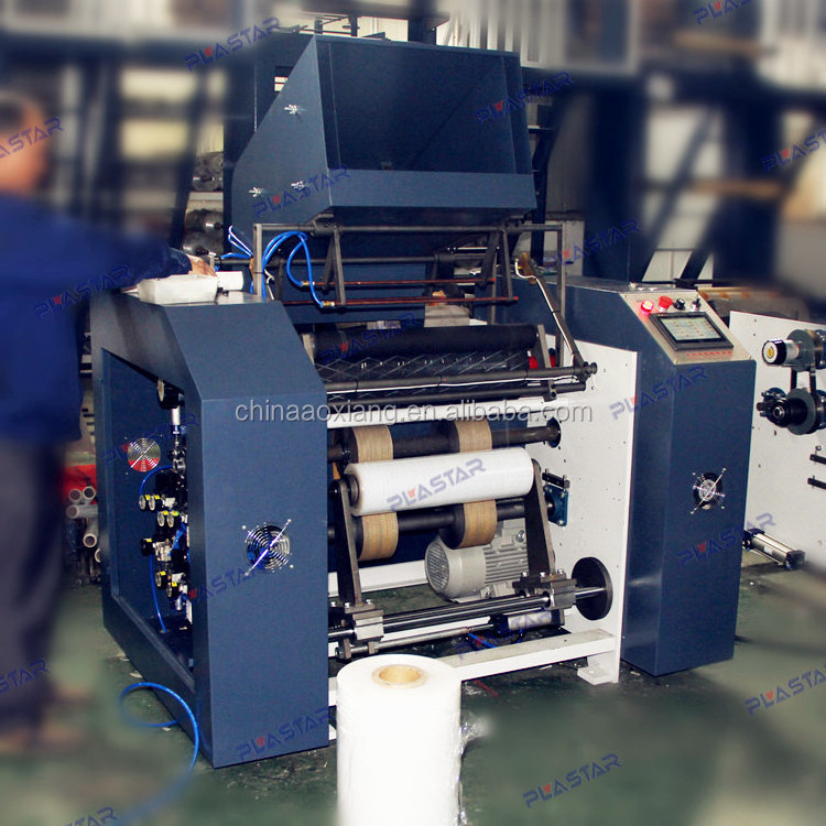 Full Automatic Electrical Motor Stretch Film Rewinding Machine