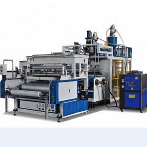 PLASTAR Automatic Polyethylene Film Production Line Three Layer Stretch Film Machine