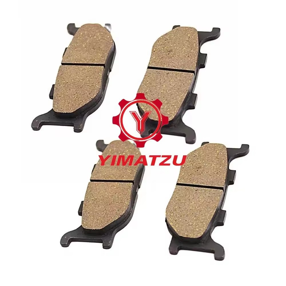 ATV/UTV  parts & accessories  Brake Pads for YAMAHA SRZ125 FZ6 YP250 XVS1100 TZR150 TDR125 ATVs Go Kart Dirt Bike  2 sets