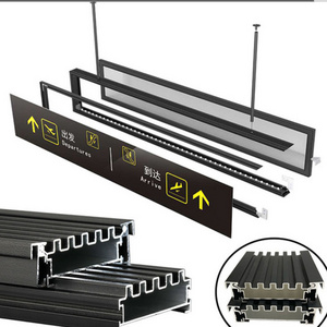 LED direction Signage light box and guide signs for subway and airport