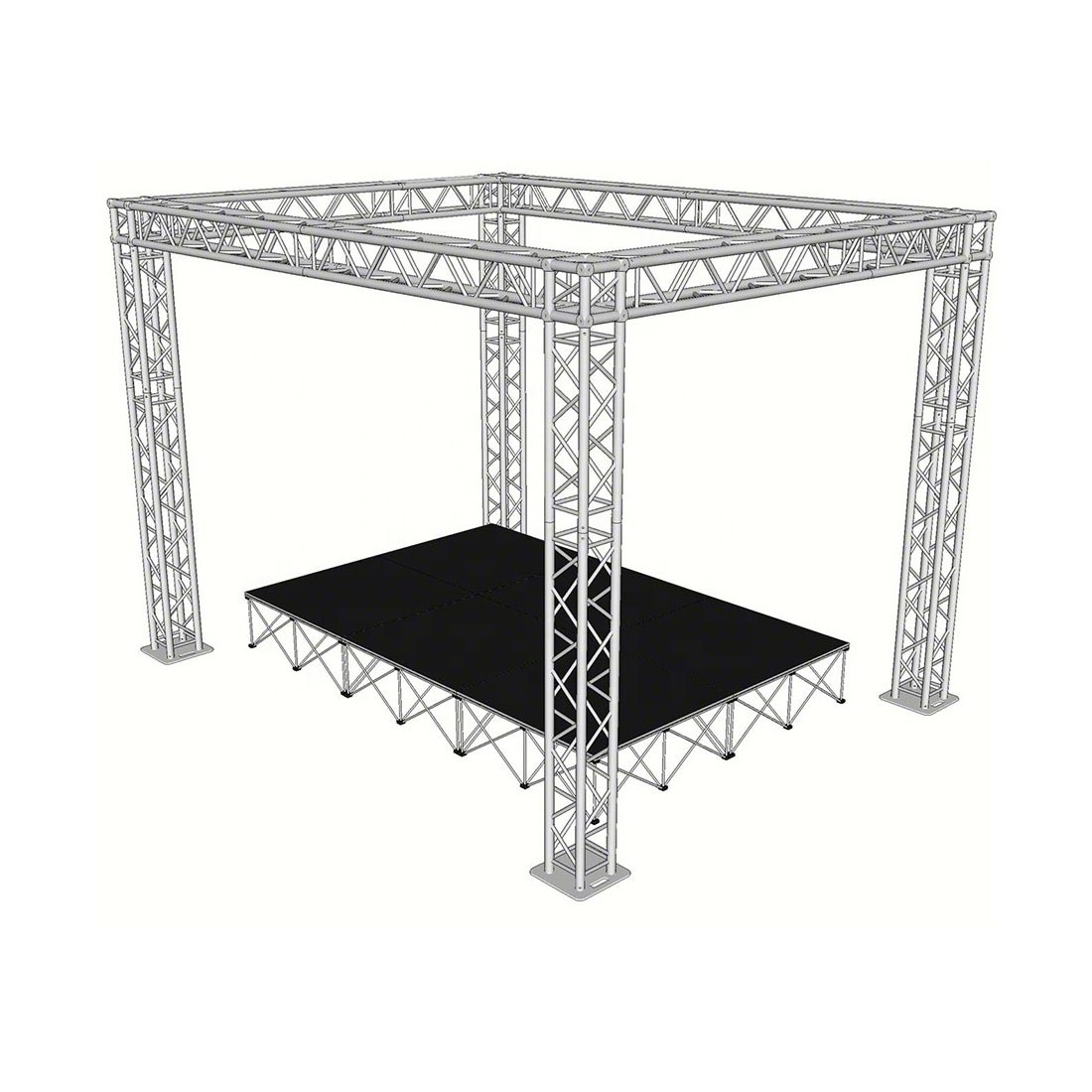 F34 Truss Lighting Stage Aluminium Truss Display Racks with Aluminum Truss Tower