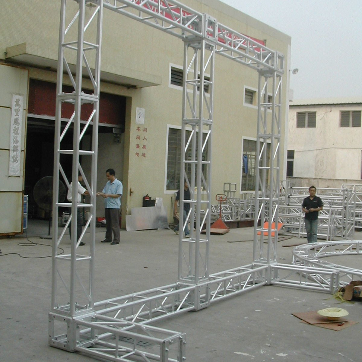 stage truss clamp outdoor stage truss roof cover  stage truss clamp