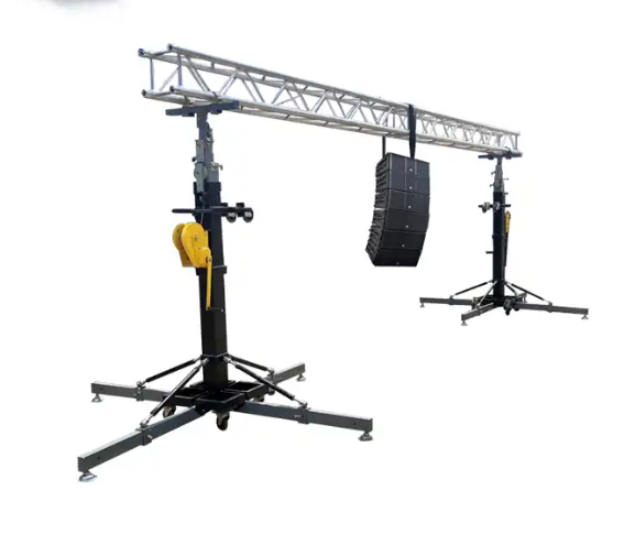 Events Aluminum Upright Line Array Speaker Truss Lift Stand