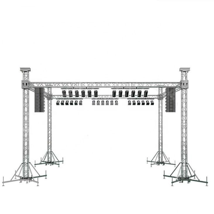 F34 Truss Lighting Stage Aluminium Truss Display Racks with Aluminum Truss Tower