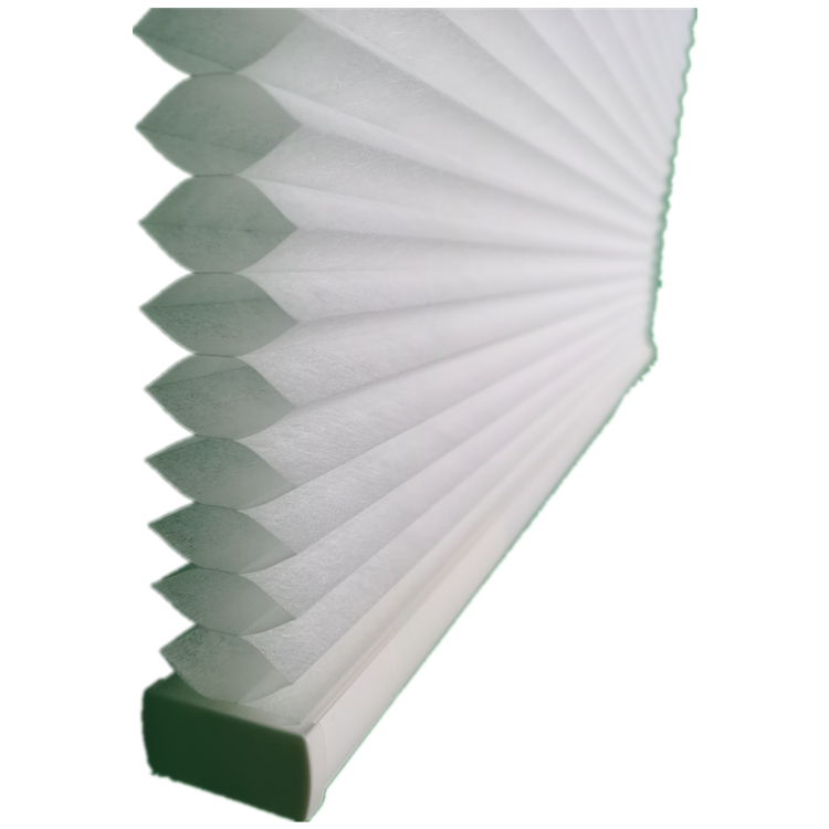 MayLianUP Transparent honeycomb pleated curtain folding paper blinds cordless blinds pleated curtain