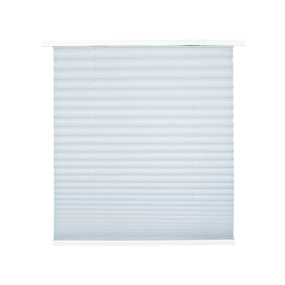 The pleated curtains are non perforated and easy to install sunshade window decorations