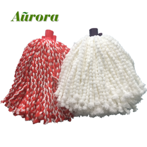 Various color microfiber yarns mops microfiber cleaning cloth for mops