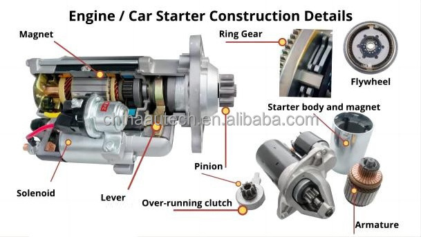 Starter 2108-3708010 21083708010 FOR LADA FOR VAZ 2108 2109 FOR SPUTNIK STARTER PARTS FOR RUSSIAN CARS