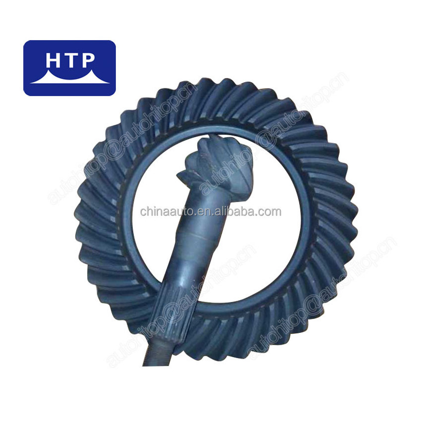 Hot sale crown wheel and pinion manufacturer for TOYOTA COASTER 41201-39605 with ratio 7*39