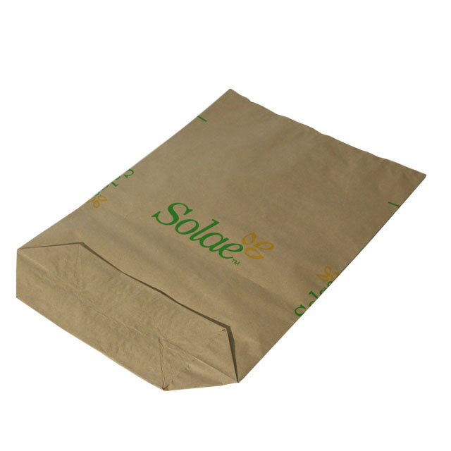 Double Layers Brown Kraft Charcoal Paper Bags 2-ply 3 layer paper bag