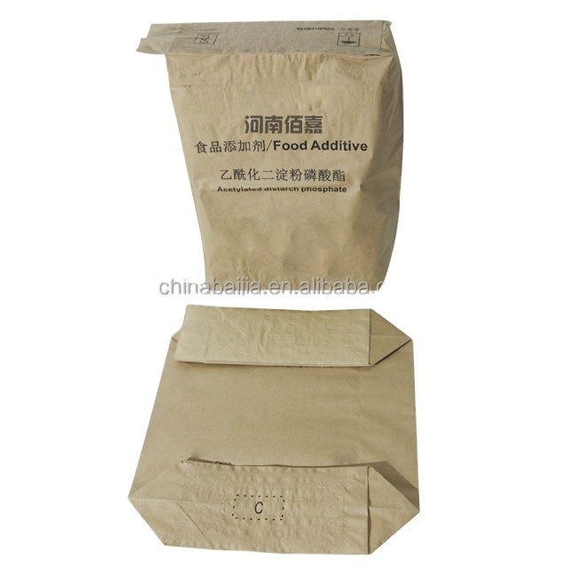 25kg cement bag 20kg paper Bag Tile Adhesive Polypropylene Bag with valve