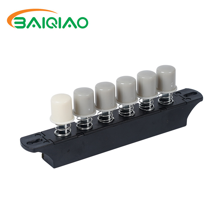 Baiqiao Experienced Supplier Appliances Meat Licuadora Parts Electric 6 Keys Button Switch