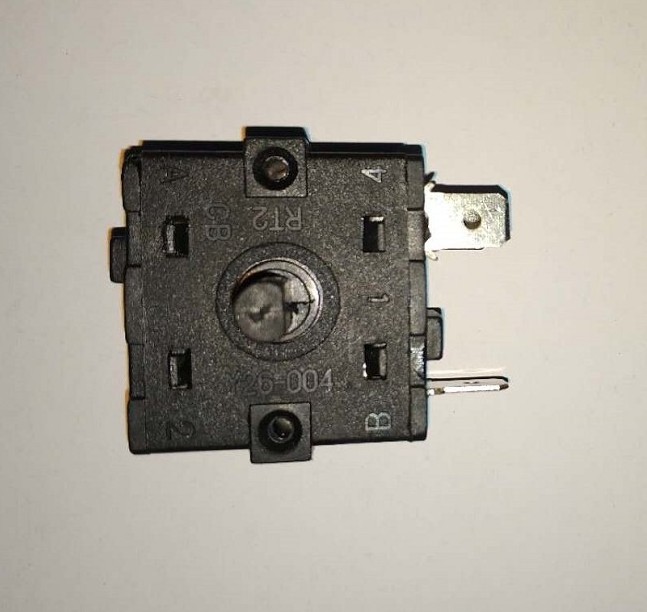 Baiqiao High Quality 250VAC 3 Position Rotary Switch For Oven Coffee Maker