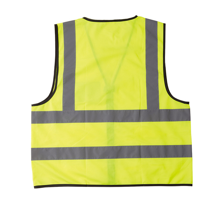 high quality safety vest with zipper fashionable reflective clothing security vest  hi vis clothing safety