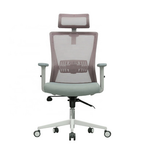 New Arrivals Low MOQ Manufacturer Best Selling High Back Swivel Computer Office Chair For Company Staff