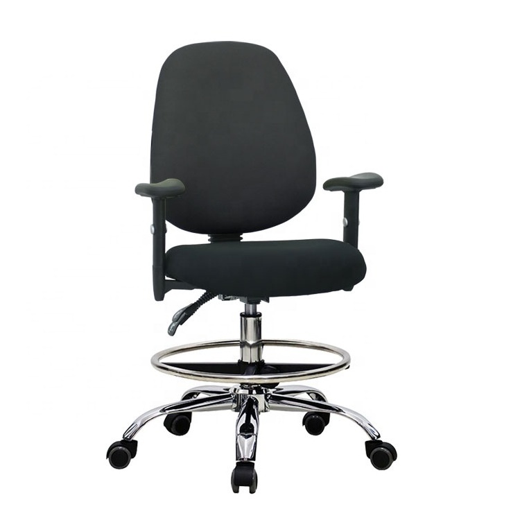 Tall Office Chair Ergonomic Standing Reception Desk Mesh Drafting Chair Drafting Stool