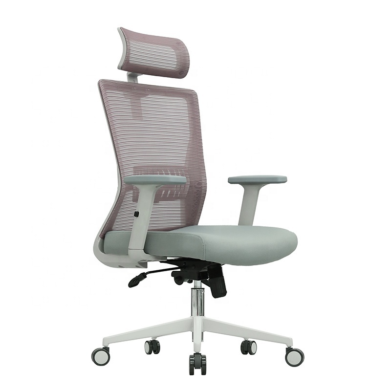 New Arrivals Low MOQ Manufacturer Best Selling High Back Swivel Computer Office Chair For Company Staff