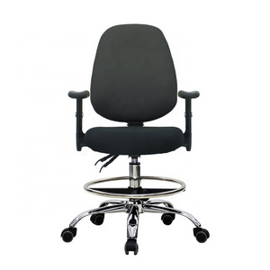 Tall Office Chair Ergonomic Standing Reception Desk Mesh Drafting Chair Drafting Stool