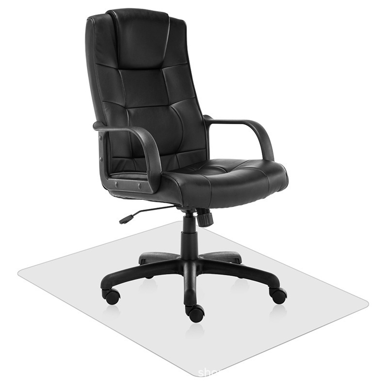 90*120cm 1.5mm thick PVC Transparent Computer Desk Gaming Chair Floor Protection Mat for Home Office