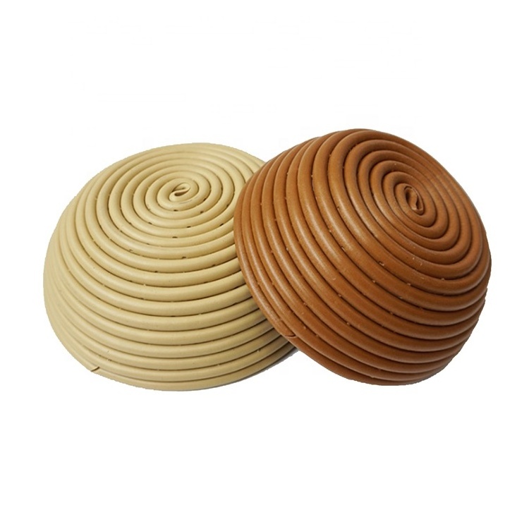 High Quality Round Plastic Rattan Banneton Brotform Bread Proving Proofing Basket