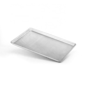 Aluminum Aluminized Steel 18 x 26 inch Full Size Commercial Non Stick Baking Trays Flat Baking Sheet Pans Bakery Oven Tray