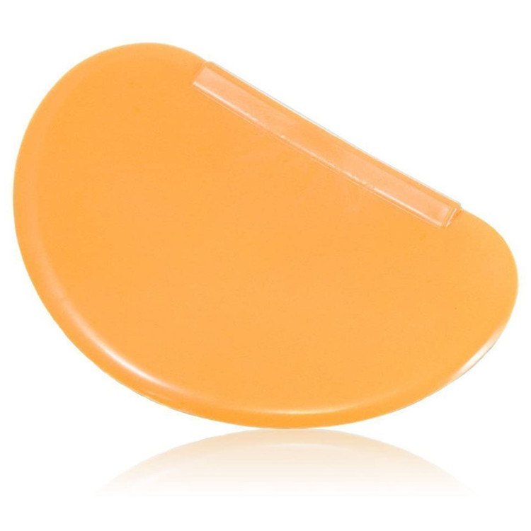 Food grade orange soft dough scraper bread scraper