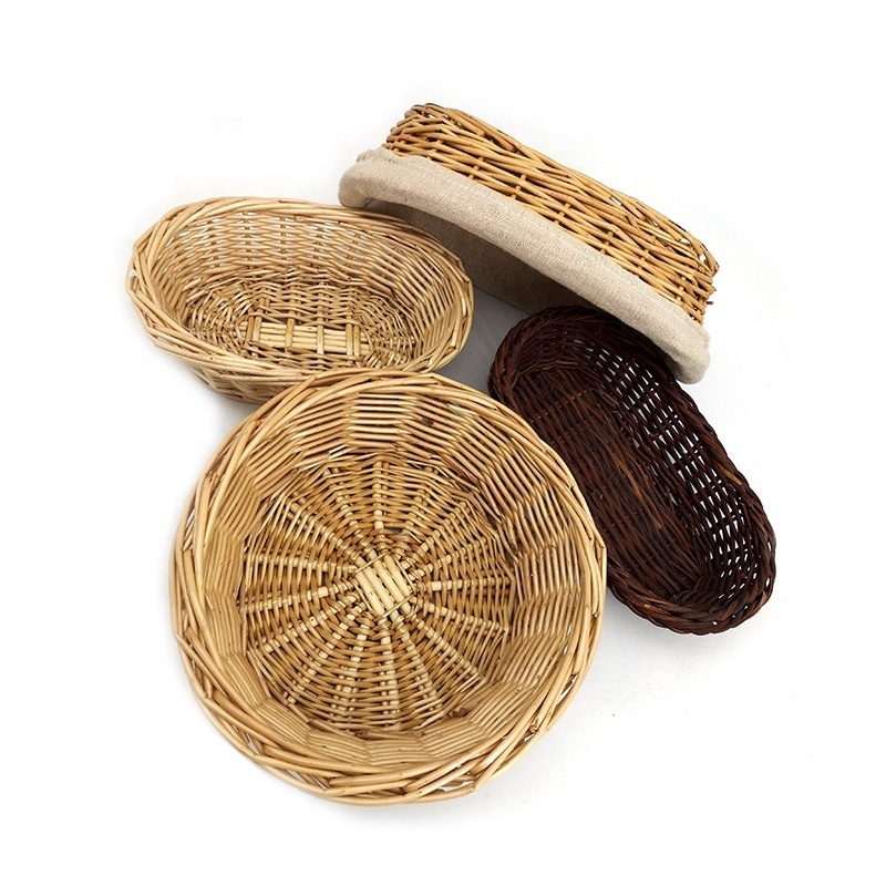 Rattan Banneton Bread Proofing Basket Willow basket Awn basket for Dough Fermentation Country Bread