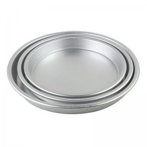 Straight Sidewall Aluminium Pizza Pans 2 inch Deep Dish