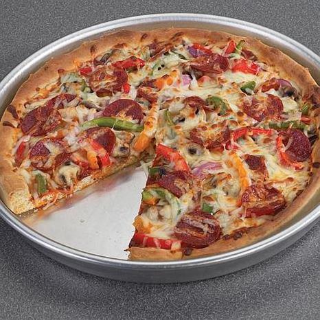 Straight Sidewall Aluminium Pizza Pans 2 inch Deep Dish