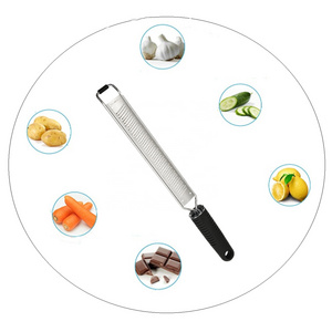 Multi-functional Kitchen Supplies Stainless Steel Lemon Citrus Cheese Zester Cheese Coconut Grater Baking Tools Set