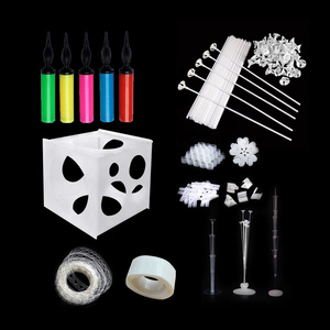 Decoration Balloon Accessories Sizer Measurement Tool Plastic Stick and Cup / Ballon Weights / Balloon Chain for Party