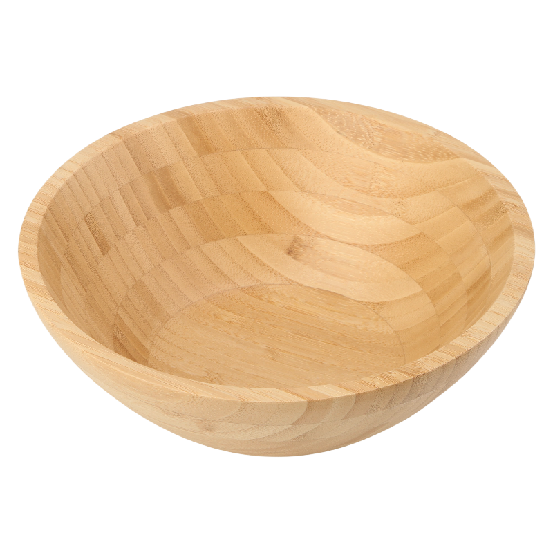 big bamboo salad bowl fruit bowl for home decor