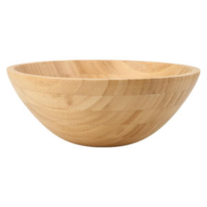 big bamboo salad bowl fruit bowl for home decor