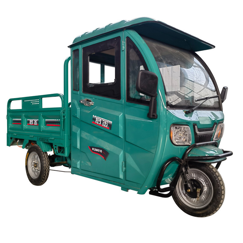 Electric adult tricycle carrying cargo electric tricycle 1000W electric bicycle enclosed tricycle truck electric vehicle