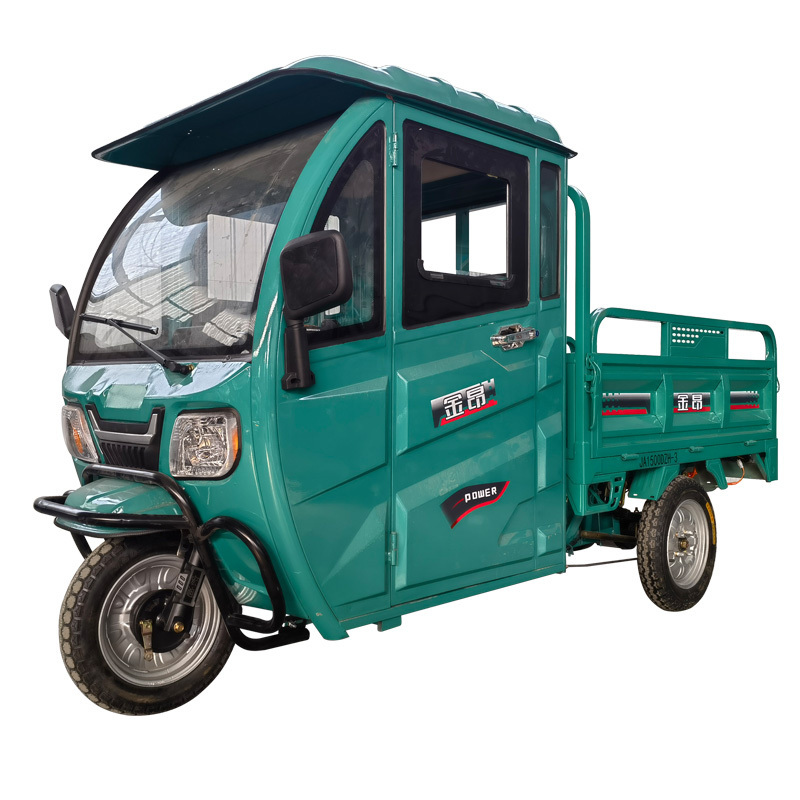 Electric adult tricycle carrying cargo electric tricycle 1000W electric bicycle enclosed tricycle truck electric vehicle