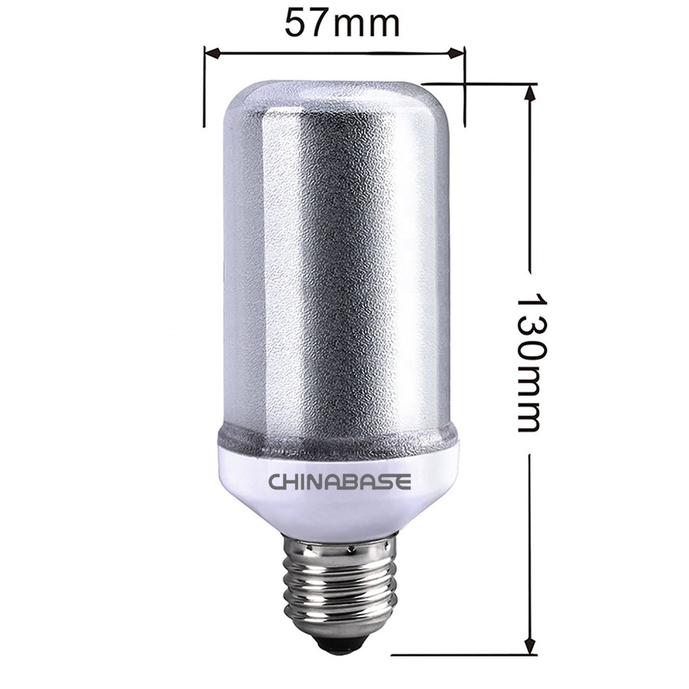 Energy Efficient E27 E26 B22 LED Flickering Flame Effect Light Bulb for Christmas