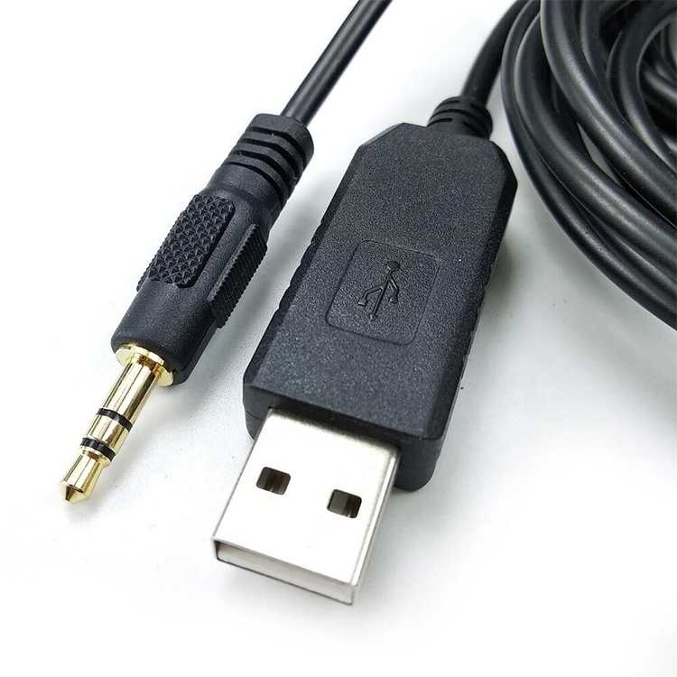 USB A Serial UART TTL 3.3v TO 3.5MM Audio Jack RS232 Cable