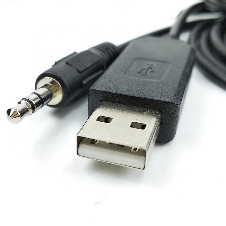 USB A Serial UART TTL 3.3v TO 3.5MM Audio Jack RS232 Cable