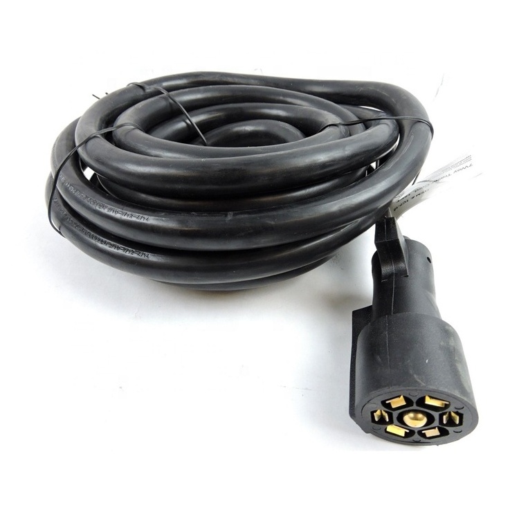 15ft 7pin trailer plug  connector cord wire harness for trucks