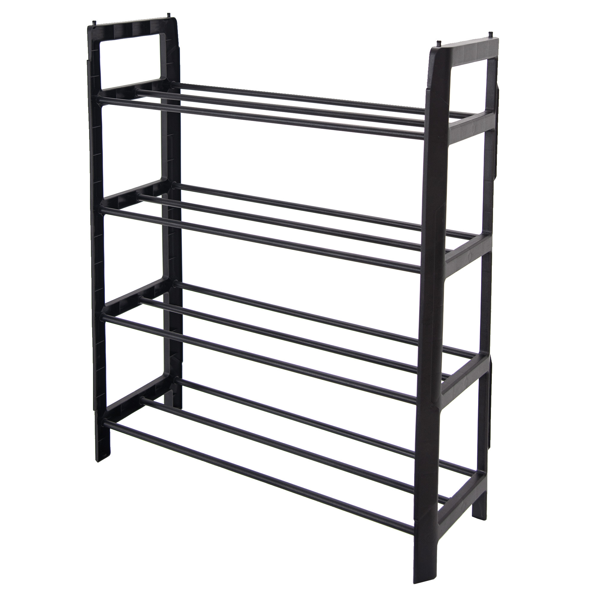 New Design Shoe Rack With Shelves Shoe Shelf For Closet Bedroom Entryway Storage Organizer Stack-able Shoe Shelf