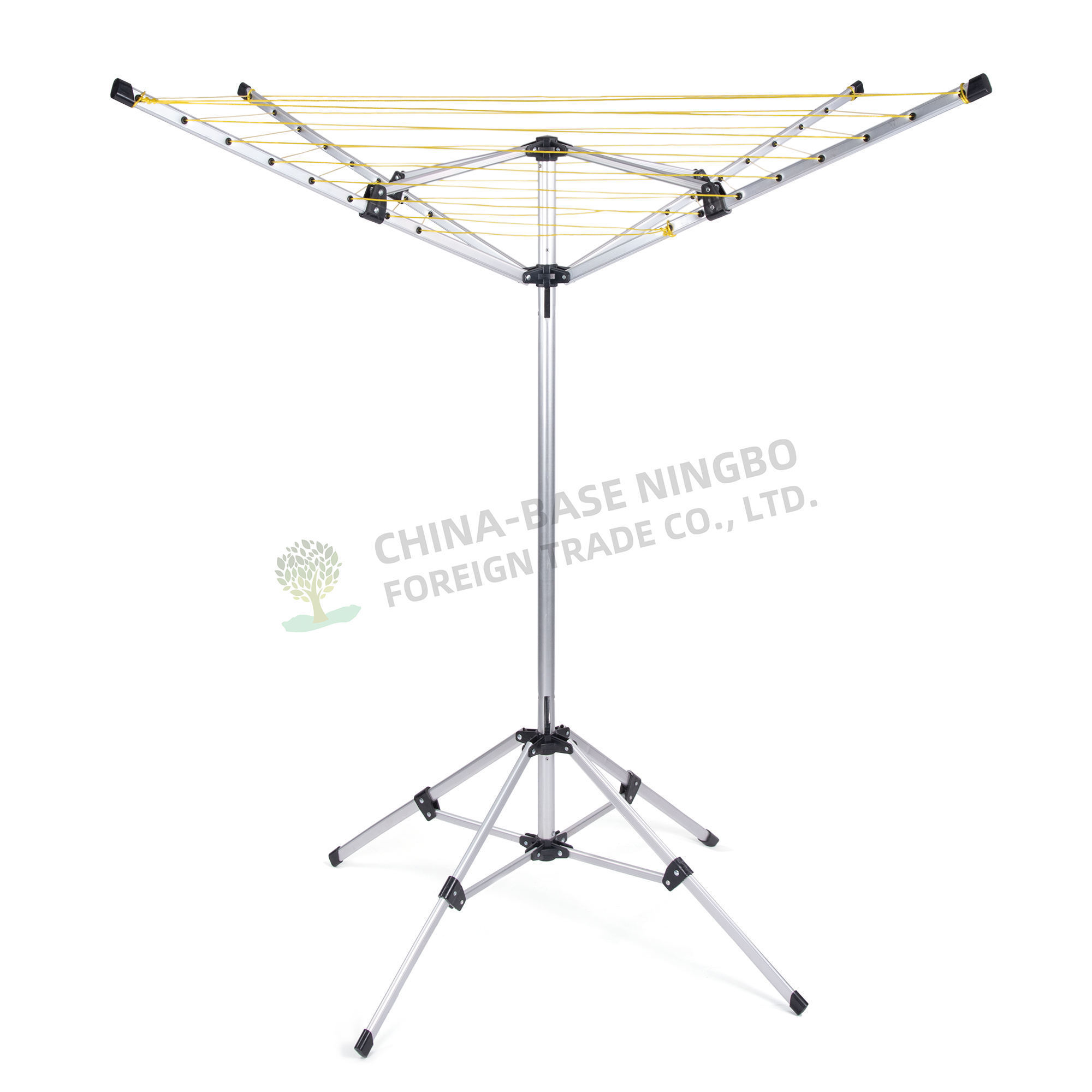 Folding Hanger Clothes Hat Towel Drying Rack Outdoor Rotary Airer Clothes Drying Rack Indoor Portable Balcony Dryer Tripod Stand