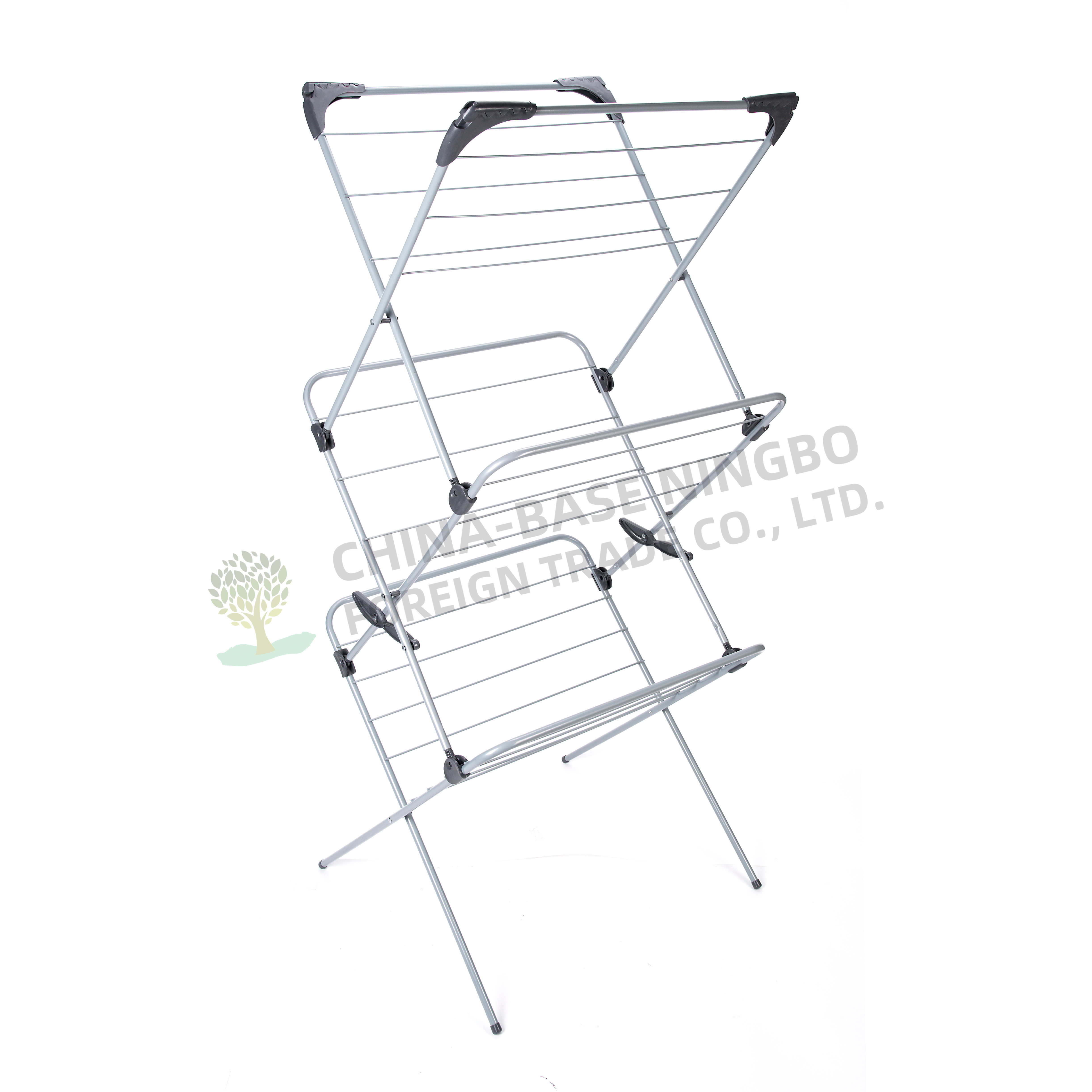 Metal Expandable Cloth Drying Racks Steel Clothes Dryers Stand Drying Racks